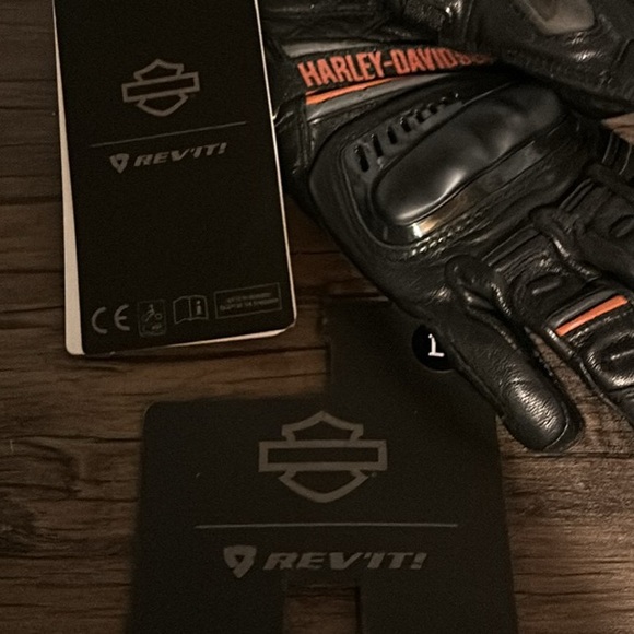 Harley-Davidson Men's Waterproof Passage Adventure Gauntlet Gloves. - Picture 3 of 3